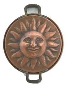 Padella in rame sole da arredamento arredo casa taverna rustico ristorante bar - Picture 1 of 3