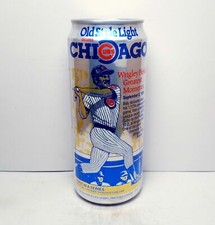 16 oz OLD STYLE LIGHT BILLY WILLIAMS WRIGLEY FIELD GREATEST MOMENTS CHICAGO CUBS