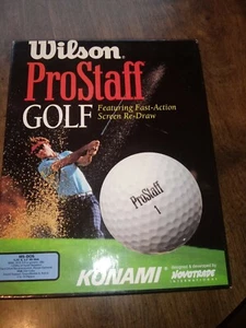 Wilson Prostaff Golf (Konami 1992) mit Big Box. pc spiel - Bild 1 von 3