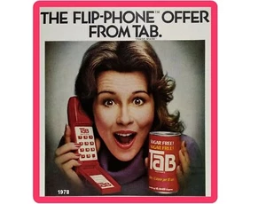 Oferta de teléfono con lata de soda Tab publicidad ¡NUEVA! Refrigerador / Caja de herramientas / Imán - Imagen 1 de 1