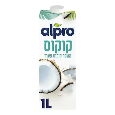 Alpro Coconut & Rice  Long Life Drink  Kosher Product 1Liter • 30.98$