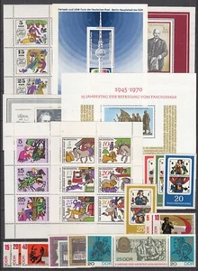 PE22980/ GERMANY DDR – 1967 / 1971 MINT MODERN COLLECTION - Picture 1 of 2