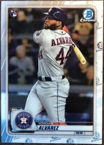 Bowman Chrome 2020 Yordan Álvarez novato #25 Houston Astros radiocontrol - Imagen 1 de 3