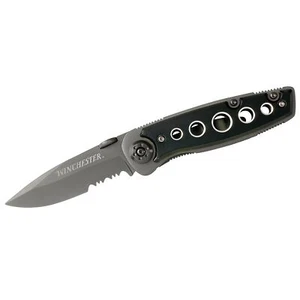 Winchester Parfive Drop Point Knife, Serrated Edge 22-41792 - Picture 1 of 2