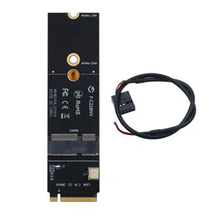 it M.2 M Key to NGFF A + E Key Slot PCI Express WiFi Card Adapter for AX200 9260 - Photo 1/11