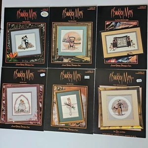 P Buckley Moss Cross Stitch Pattern YOU CHOOSE Amish 128 129 130 131 133 134 - Picture 1 of 20