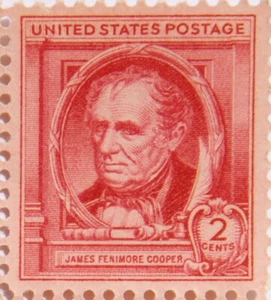 1940 Fenimore Cooper  2 Cents US Postage Stamp Never Used with Original Gum - Picture 1 of 1
