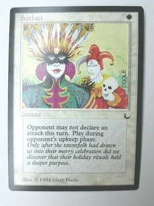 Festival The Dark NM English Common C3 1994 Magic: the Gathering MTG - Picture 1 of 4