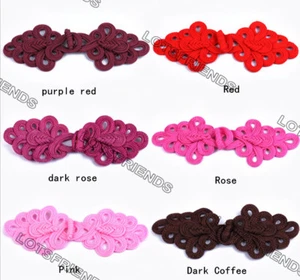 Extra large Sewing Chinese Frog Closure Knot Fastener Button Cheongsam DIY Pick - Picture 1 of 6