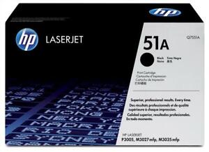 HP Q7551A (51A) Black Original Laser Toner Cartridge VAT Invoice 