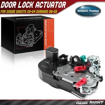 1x Door Lock Actuator for Dodge Dakota 2000-2004 Durango 1998-2003 Rear Right RH - Image 1 of 4