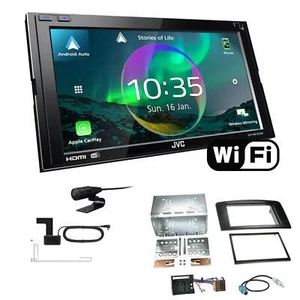 JVC Autoradio WiFi Apple CarPlay DAB+ für Mercedes Benz M-Klasse 2005-2011 W164 - Bild 1 von 7