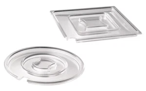 Deckel zur Buffet Serie FLOAT Transparent stapelbar & Löffelaussparung Gastlando - Picture 1 of 3