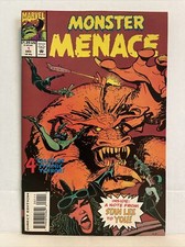 Monster Menace #1 NM (Marvel,1993) Makkari, Tim Boo Ba, and Molten Man-Thing!