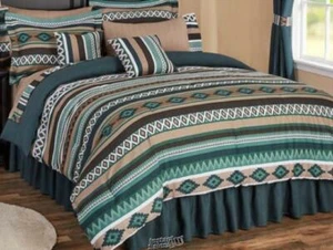 20-Piece Bonanza Bedding Sets Santa Fe Queen - Picture 1 of 2