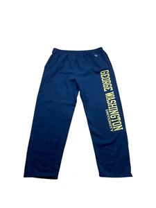 george washington university champion sweatpants blue size XL - Picture 1 of 4
