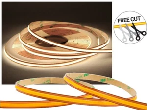 10m COB Free Cut LED Streifen 24V 13W/m 528 LED/m 975lm/m neutralweiss FREECUT - Picture 1 of 6