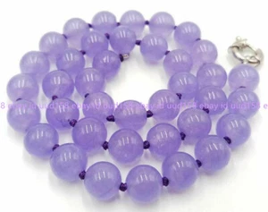 6/8/10mm Natural Alexandrite Round Gemstone Beads Necklace 16-24” - Picture 1 of 12