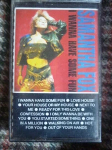 Samantha Fox: I Wanna Have Some Fun / Cassette Audio-K7 Jive, Zk , - Picture 1 of 1
