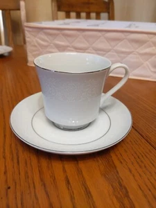 Crown Victoria Lovelace Replacement Tea Cup And Saucer - Picture 1 of 5