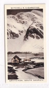 1937 British Empire Card GRYTVIKEN, SOUTH GEORGIA (SGSSI) - Picture 1 of 1