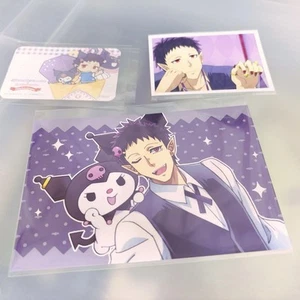 Iruma-Kun Who Has Become Demon Jazz Sanrio Collaboration Cafe Postcard Kuromi - Picture 1 of 1