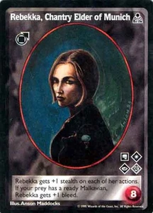 Rebekka, Chantry Elder of Munich [DS set] - VTES card - Picture 1 of 2