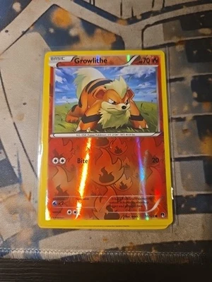 Growlithe 10/122 - Reverse Holo - XY - BREAKpoint NM-Mint - Image 1 of 2