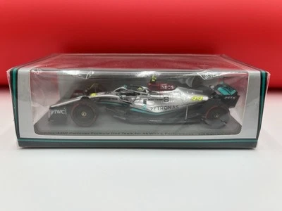 2022 #44 Lewis Hamilton Mercedes W13 - 3rd Place Bahrain GP - Spark 1:43 - Image 1 of 4