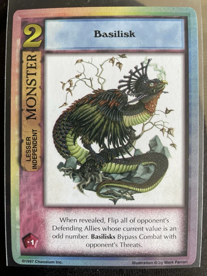 Dreamlands Basilisk Mythos CCG - Image 1 of 1