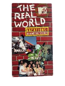 MTVs The Real World - Vacations: Behind the Scenes (VHS, 1995) Hard To Find RARE - Picture 1 of 3