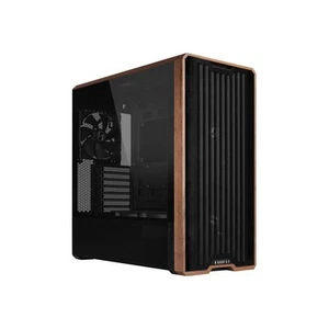 Lian Li Lancool LAN217X computer case Midi Tower Nero, Legno - Afbeelding 1 van 5