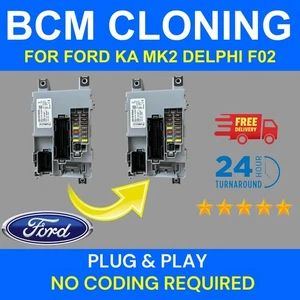 Ford KA MK2 (2008-2016) BCM Body Control Module Cloning Service - Picture 1 of 1