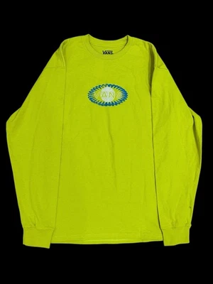 NWT Men’s Vans Opway Warm Olive Long Sleeve SAMPLE Shirt - Size Medium - Image 1 of 4