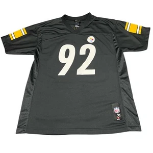 NFL Jersey Pittsburgh Steelers James Harrison #92 Youth XL Men’s Small Football - Picture 1 of 7