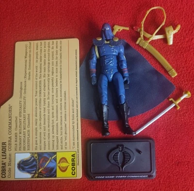 G.I. Joe ROC COBRA COMMANDER (V.34) 2008 (Complete) - Immagine 1 di 2