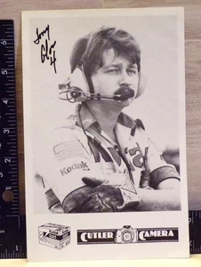 VINTAGE TONY GLOVER NASCAR #4 RENNWAGEN PROMO AUTOGRAMM FOTO - Bild 1 von 2