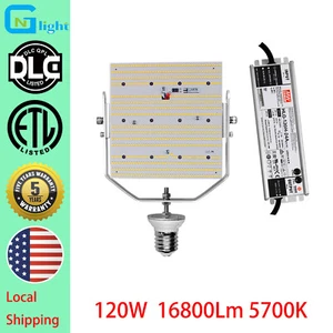 500W MH HPS HID Equival 120 Watt LED Shoebox Retrofit Kit Street Area Light Bulb - Picture 1 of 7