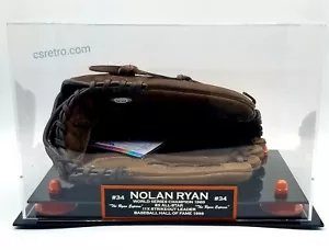 Nolan Ryan Signed Rawlings Baseball Glove Inscribed "100.7 M.P.H. Fastball" JSA - Picture 1 of 5