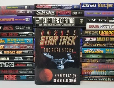 STAR TREK 🖖🏻 Hardcover Pocket Books ~ All Near Mint ~ BUY MORE & SAVE - Image 1 of 4