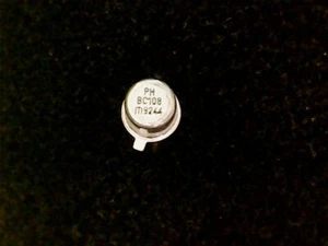 BC108 - Philips Transistor GENUINE (TO-18) - Foto 1 di 2