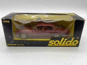 Solido 1/43 Scale Jaguar XJ 12 No 1096 Maroon Color w/box READ!! - Picture 1 of 11