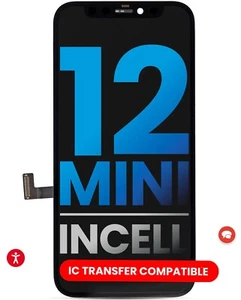 LCD Assembly Compatible For iPhone 12 Mini (Aftermarket: AQ7 / Incell) - Picture 1 of 6