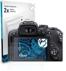 Bruni 2x Protective Film for Canon EOS R10 Screen Protector Screen Protection - Picture 1 of 4