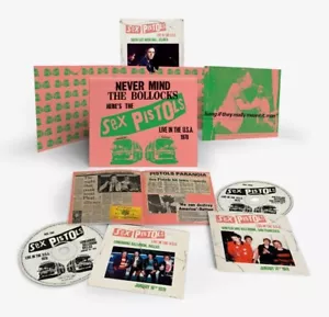 Sex Pistols Live in the U.S.A. 1978 Atlanta/Dallas/San Francisco 3xCD - Picture 1 of 1
