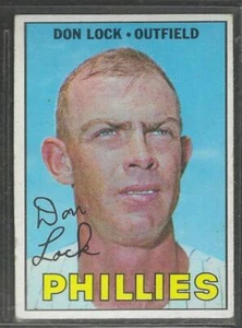 1967 Topps # 376 Don Lock Phillies EX - Bild 1 von 2