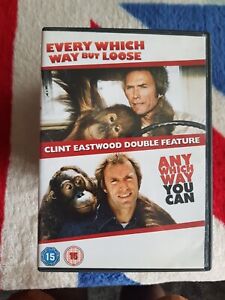 EVERY WHICH WAY BUT LOOSE and ANY WHICH WAY YOU CAN (DVD SET) CLINT EASTWOOD 99p