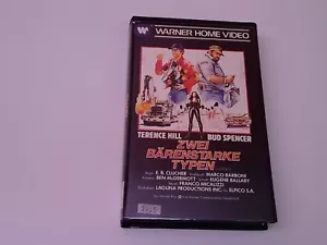 Zwei bärenstarke Typen 1983 VHS German PAL Warner Video Terence Hill Bud Spencer - Bild 1 von 5