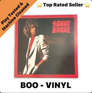 Sammy Hagar — Street Machine LP Album Vinyl Record NM / EX Condition - Foto 1 di 8