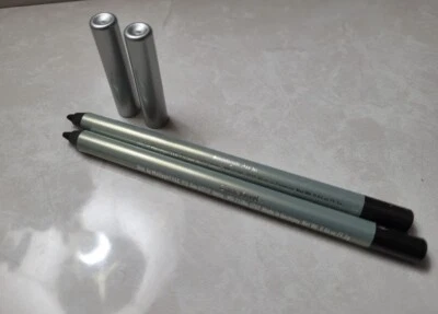 2 Mally Evercolor Starlight eyeliner BLACK VELVET+MIDNIGHT NWOB